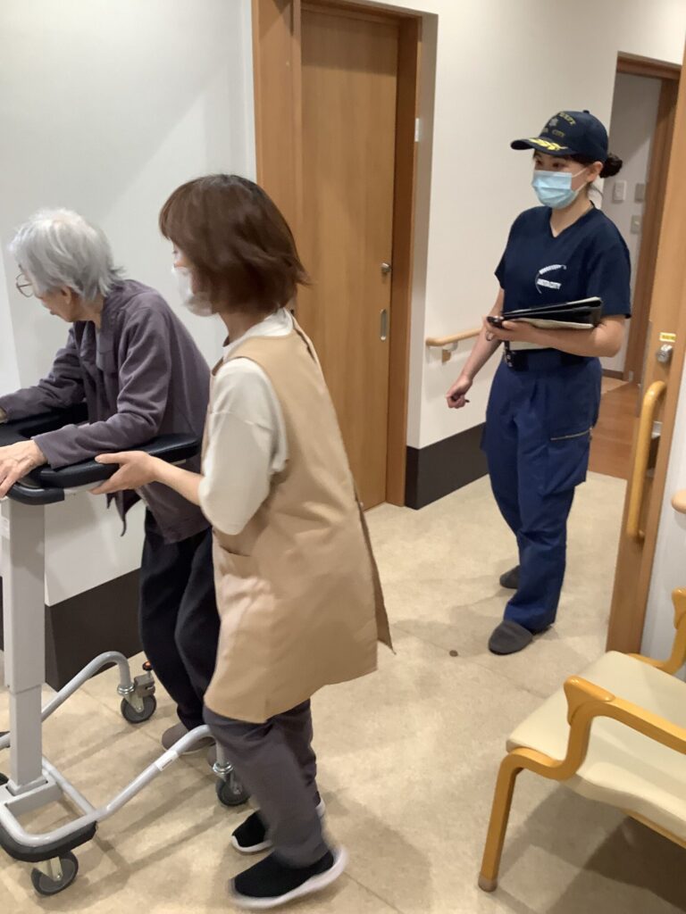避難の様子