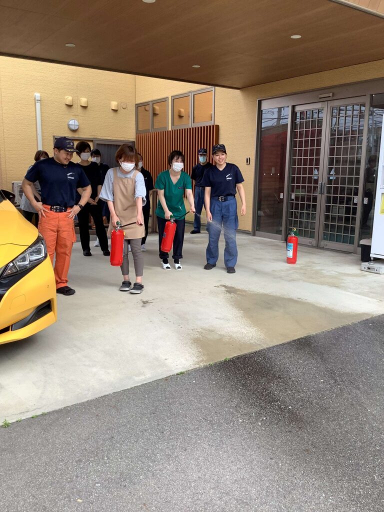 消火器訓練