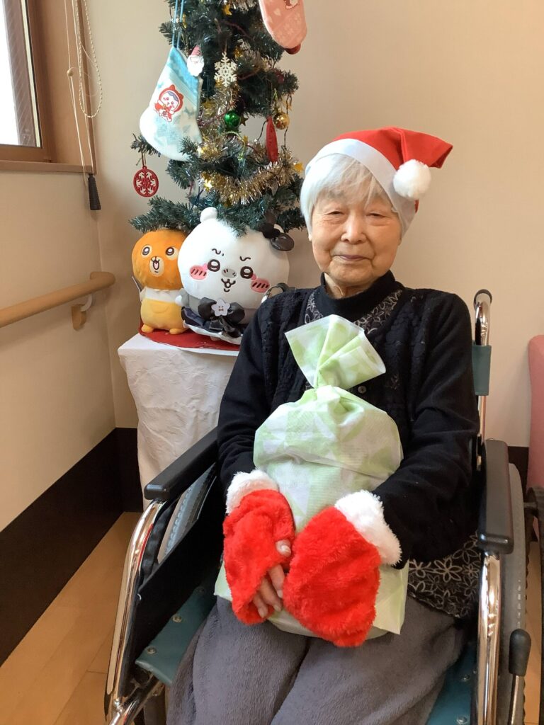 入居者様のクリスマス会の様子