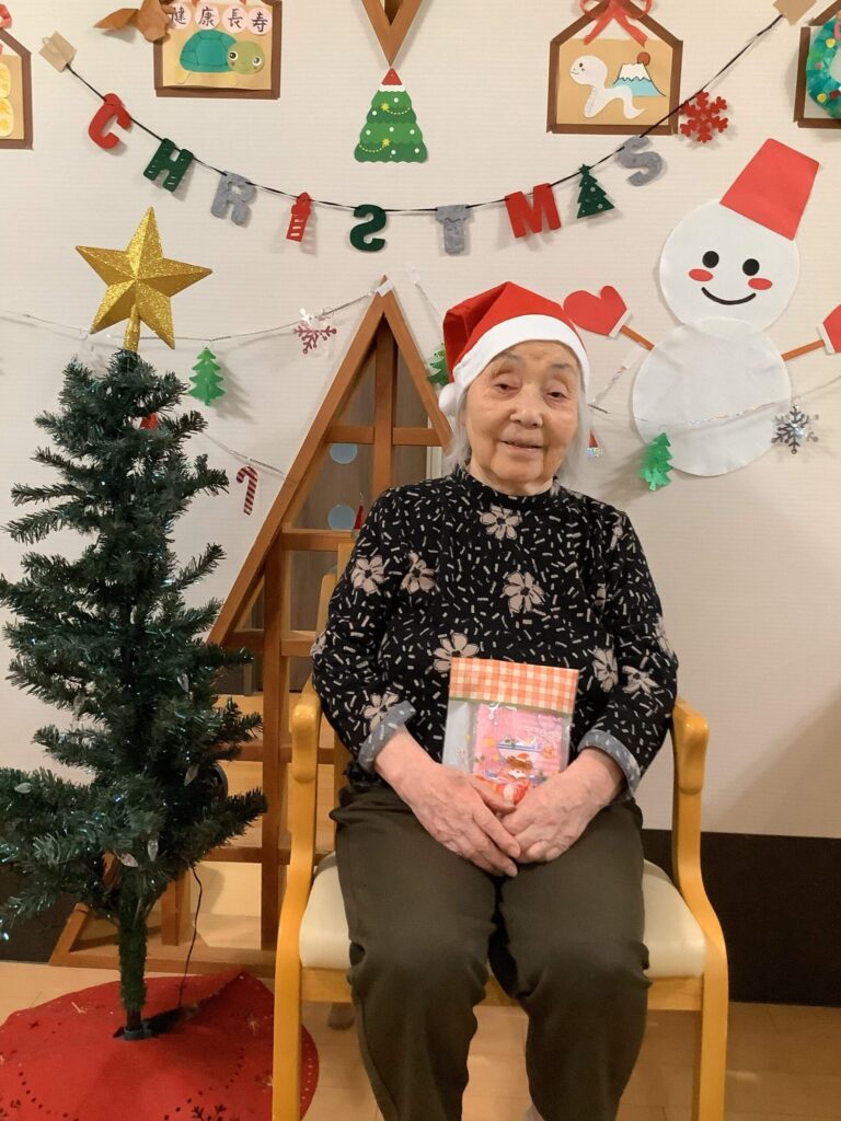 入居者様のクリスマス会の様子