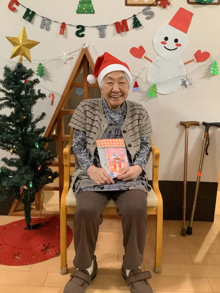 入居者様のクリスマス会の様子