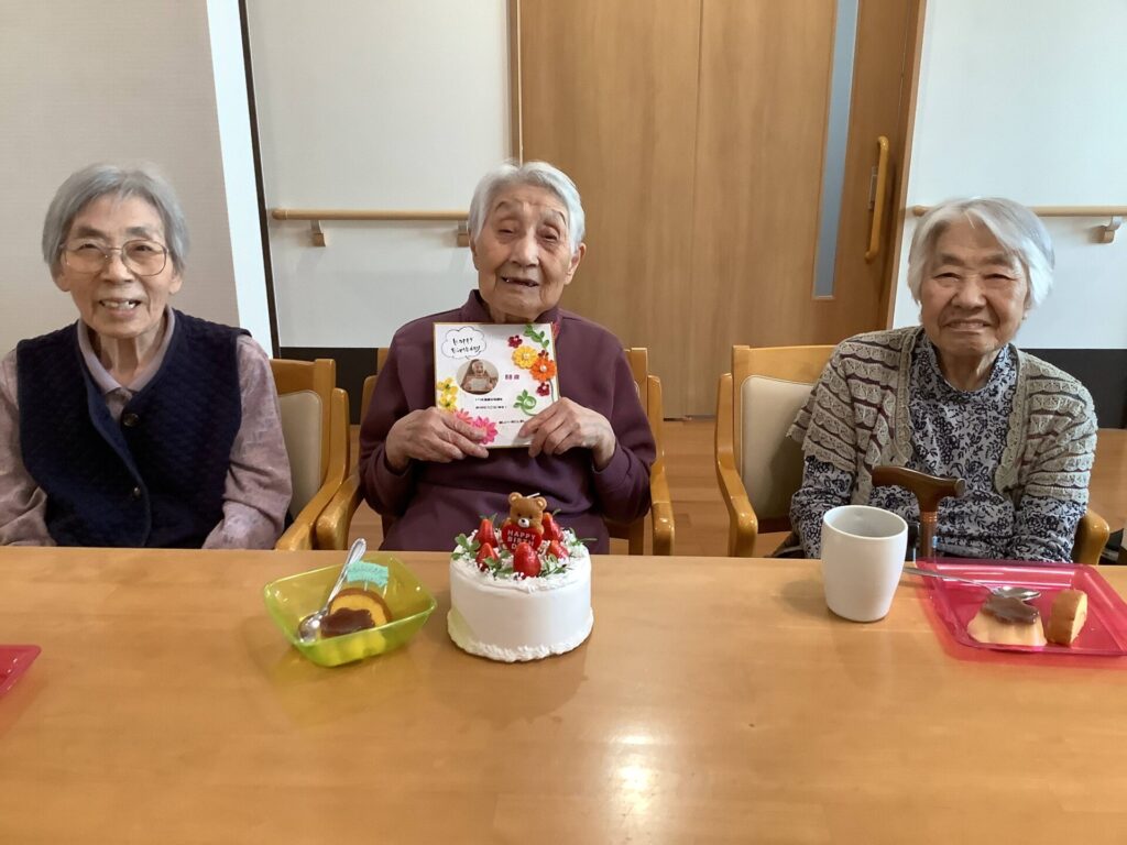 3月誕生日会の様子